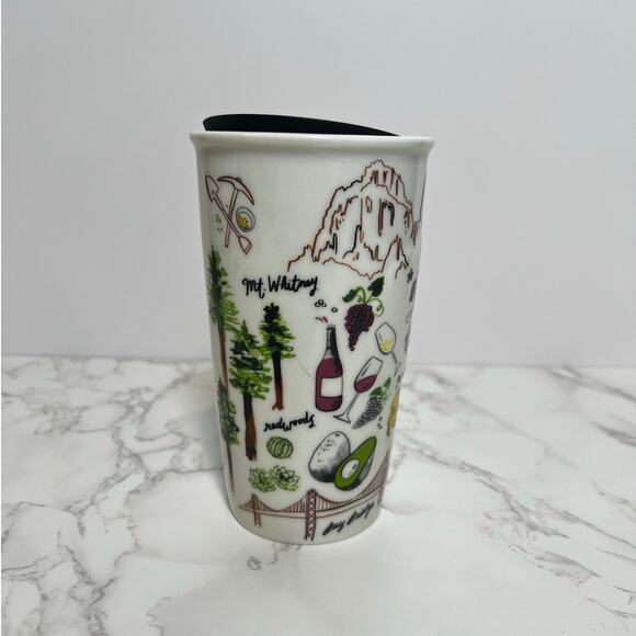 Starbucks California The Golden State Local Collection Ceramic Mug NWT - Picture 5 of 10